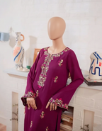 PHULKARI – Luxury Linen Embroidered Suite