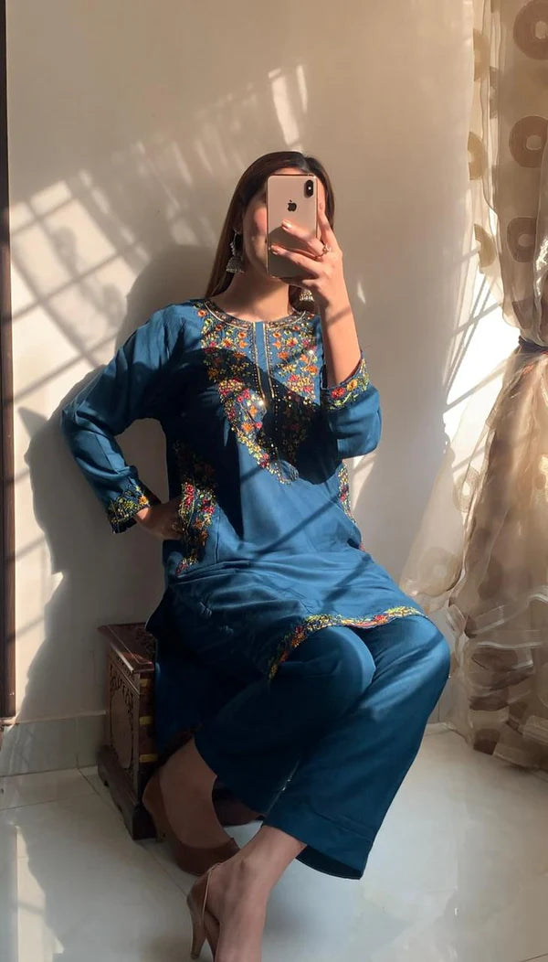 POCKET SEQUENCE – Premium Summer Linen Embroidery Suite