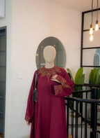 SELINA – Luxury Winter Stone Linen Fully Embroidered Suite