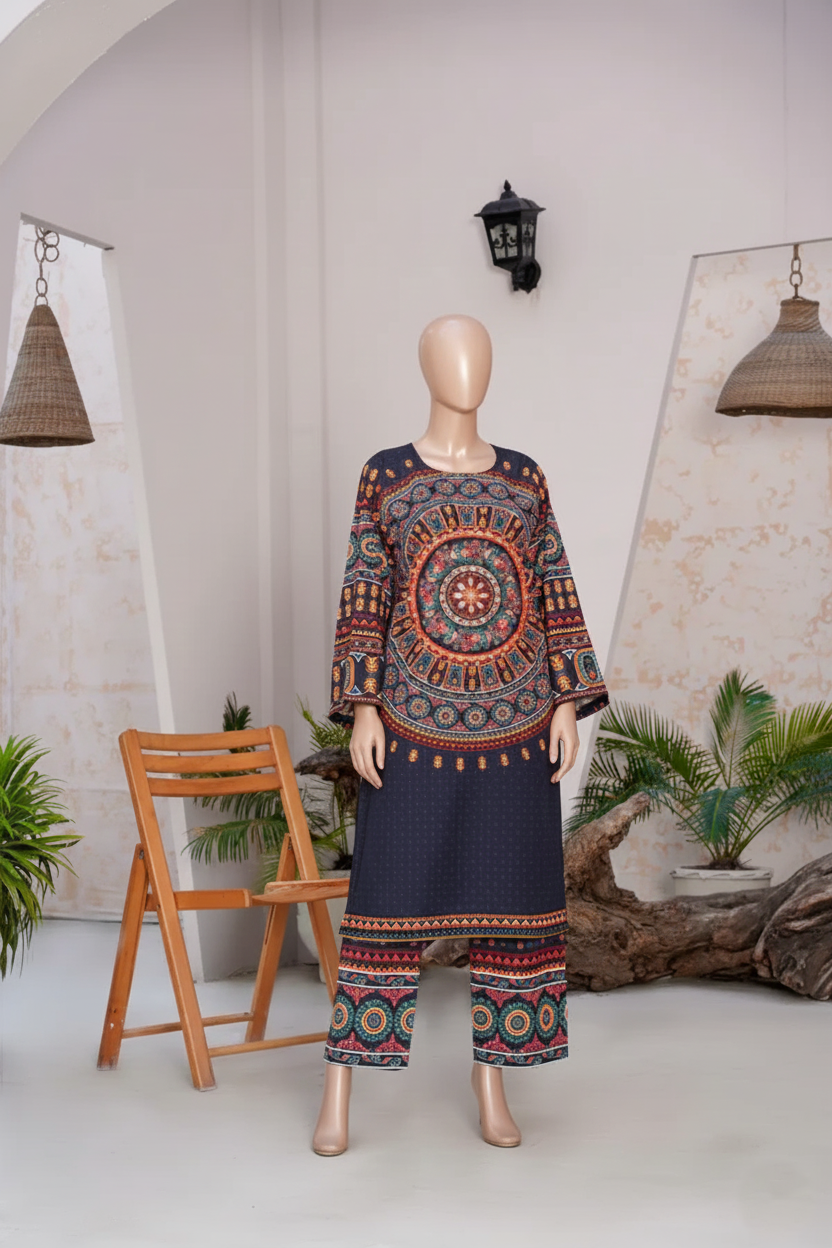 MATKA – Luxury Brand Silk Mirror Work Suite