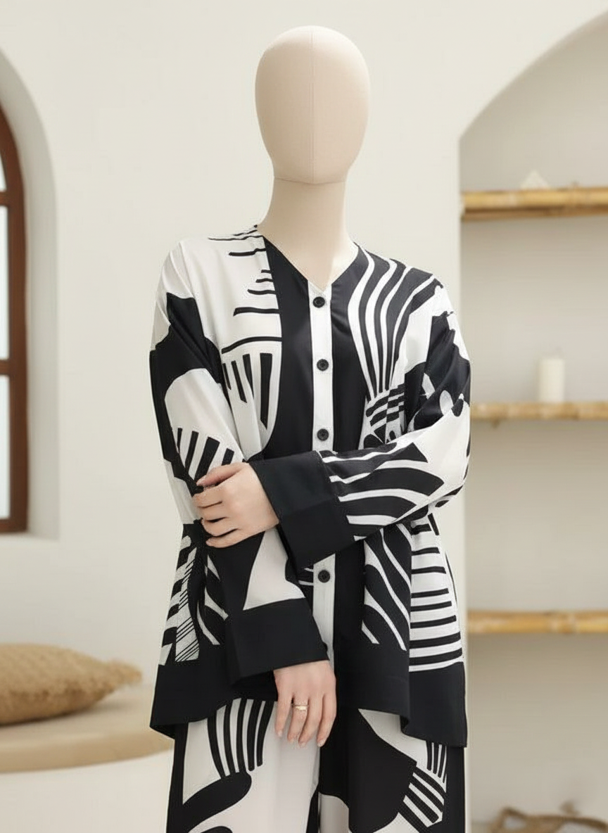 SOWEAR – Luxury Poly Lawn Digital Co-ord Set