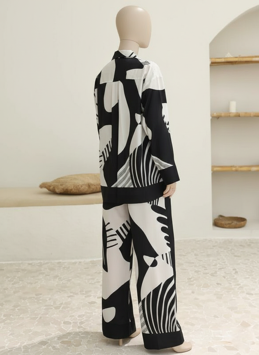 SOWEAR – Luxury Poly Lawn Digital Co-ord Set