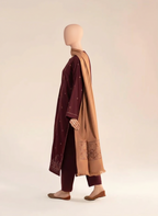 SORMA EMB SHAWL 3PC – Luxury Winter Dhanak Suite