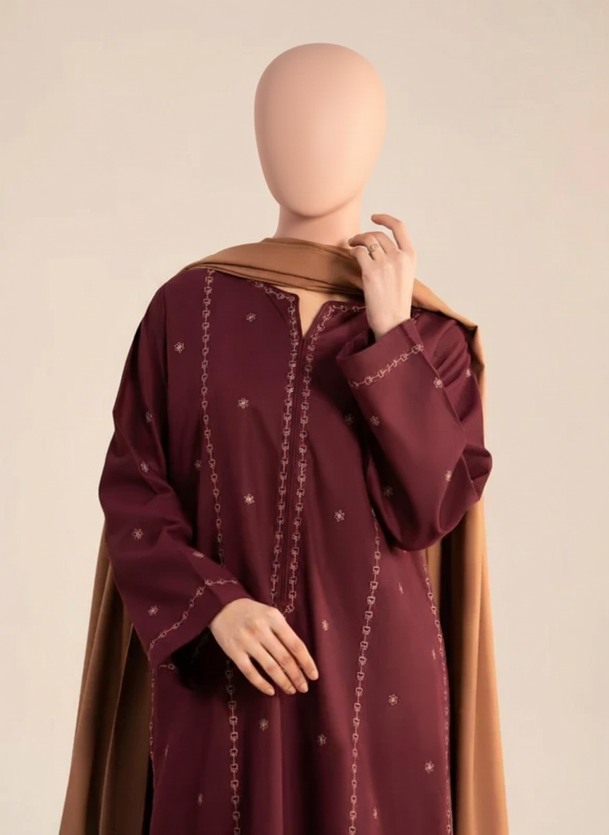SORMA EMB SHAWL 3PC – Luxury Winter Dhanak Suite