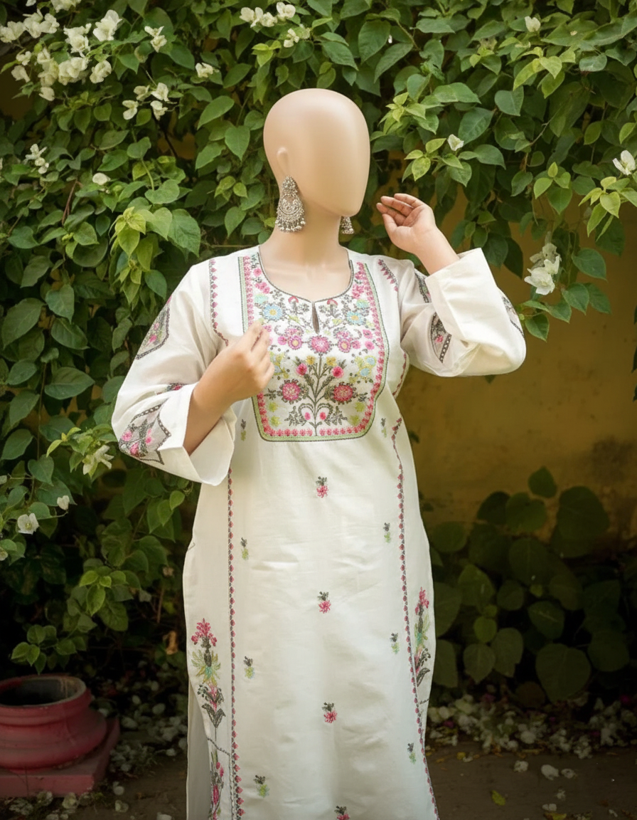 VIOET 2PC – Luxury Lawn Cotton Embroidered Suite