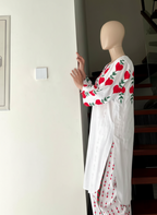 WHITE DOVE DESIGN – Premium Linen Printed Two Piece Suite