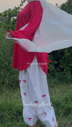 AIZAL SET – Luxury Winter Linen Plain &amp; Embroidered Ensemble