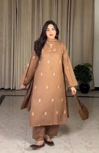 ZERLIN EID LAWN SET Royal Arabic Lawn Embroidered Statement