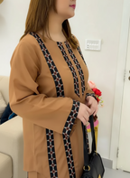 LUXURY ARABIC LAWN – Fully Embroidered Long Shirt Suite