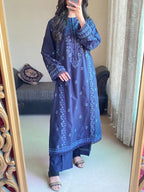 ZIMAL BLUE – Luxury Premium Lawn Cotton