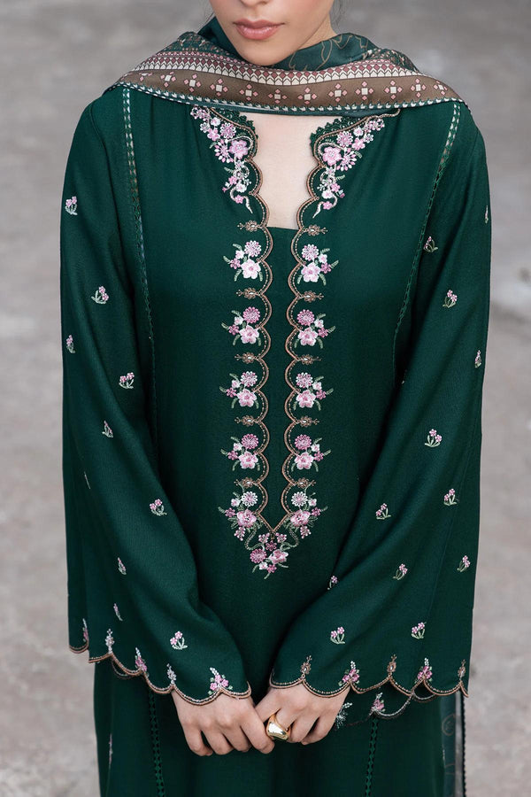 ZIVA GREEN – Emerald Grace Embroidered Edition